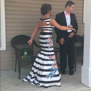 Very unique prom dress!